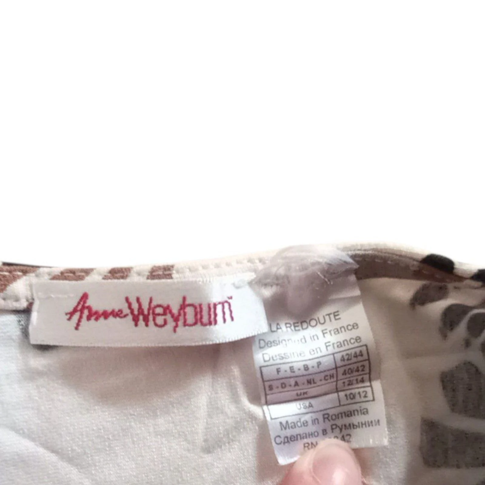Camiseta/túnica tamanho 42/44 Anne Weyburn bom estado – photo 4